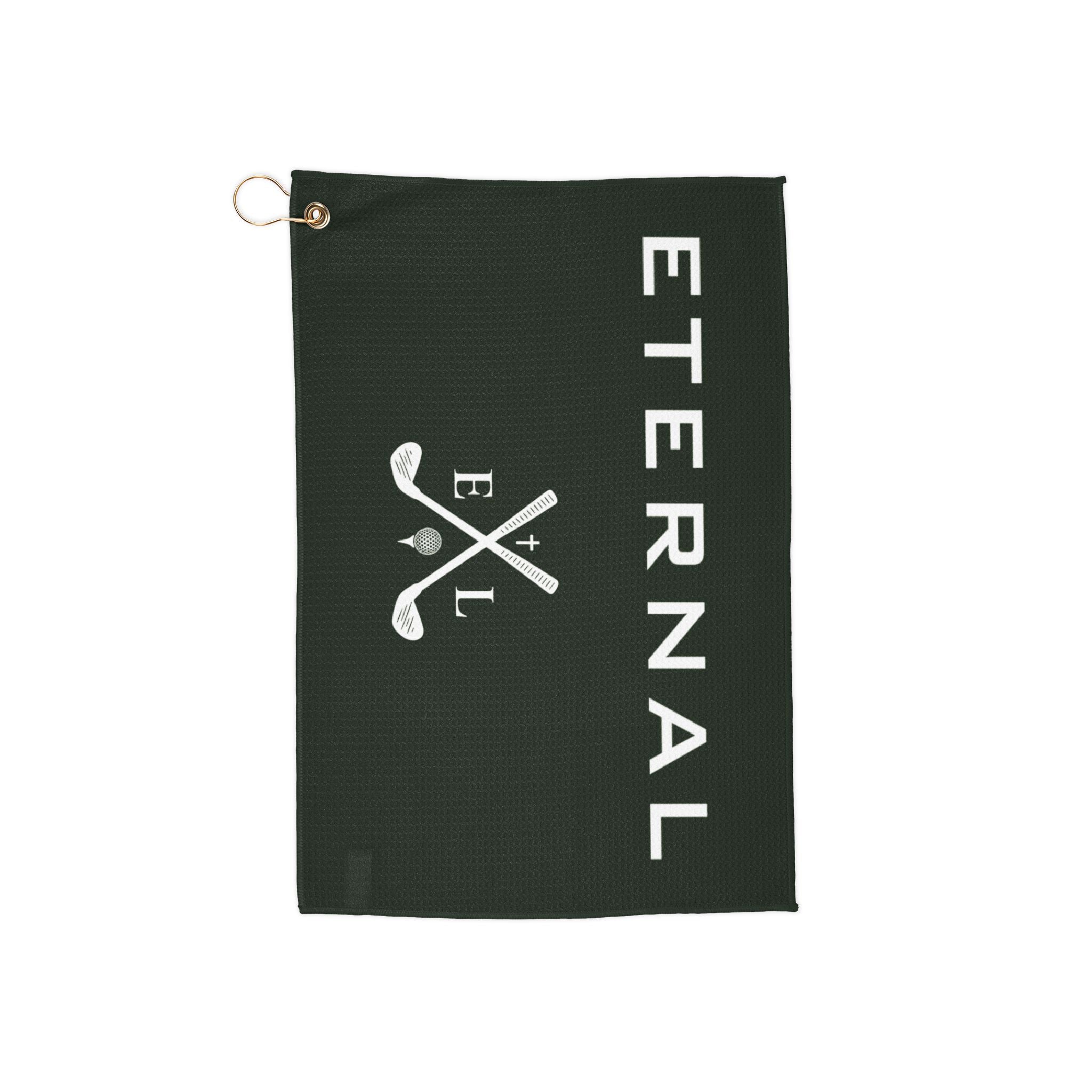 Green Eternal Embroided Microfiber Towel