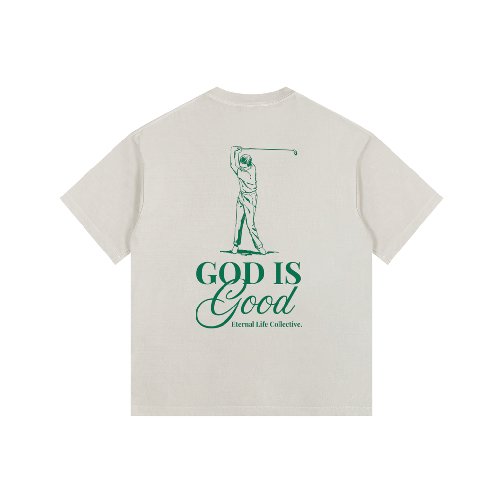 Apricot God is Good Oversized T-Shirt
