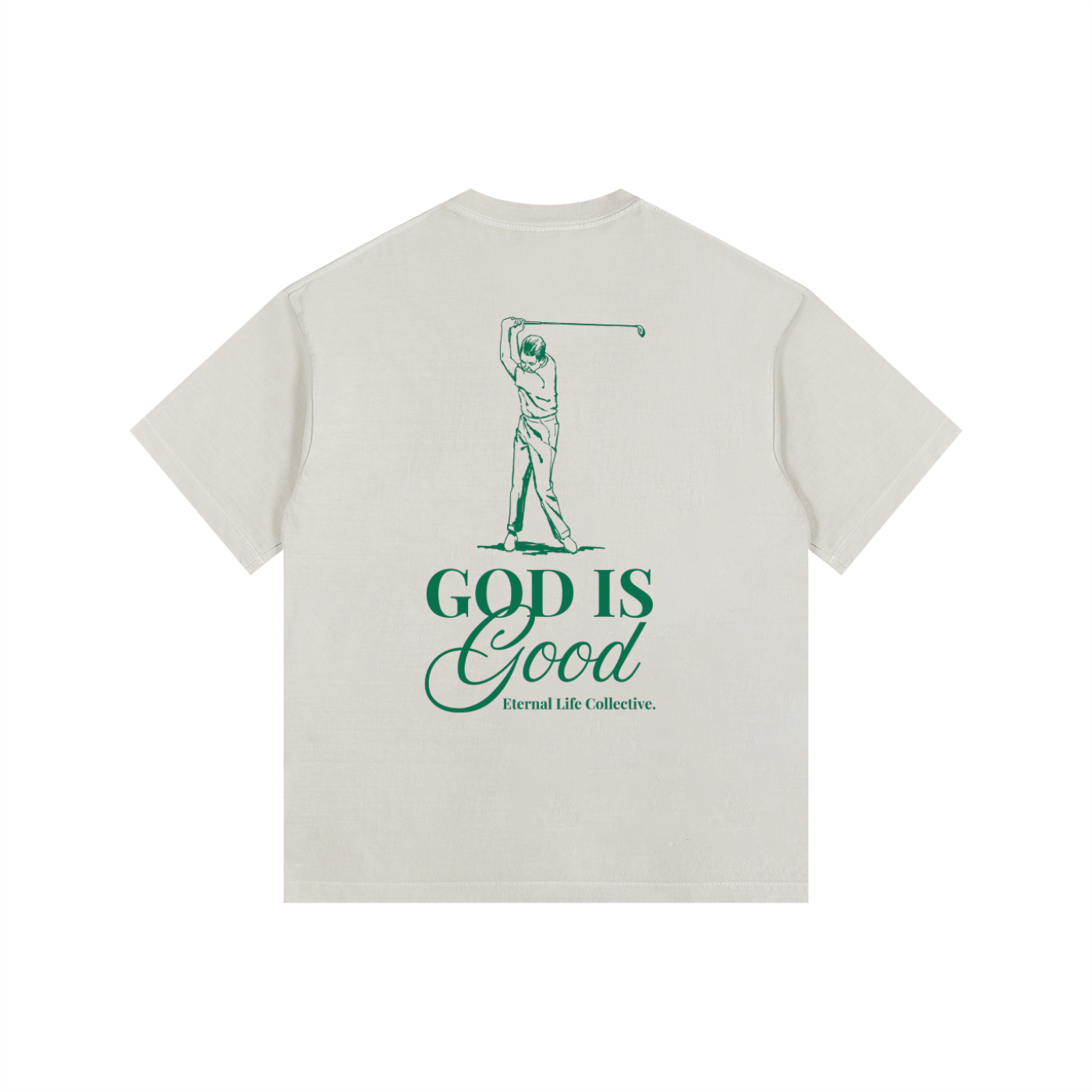 Apricot God is Good Oversized T-Shirt