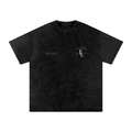 Black Snow Washed Oversized Shirt