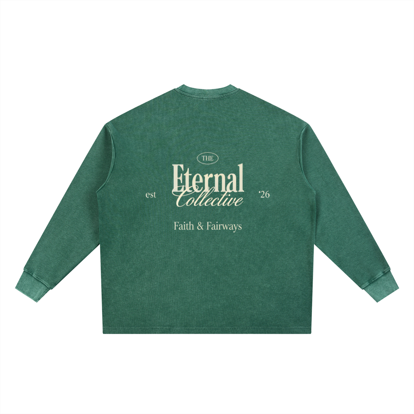 Green Faith & Fairways Long Sleeve