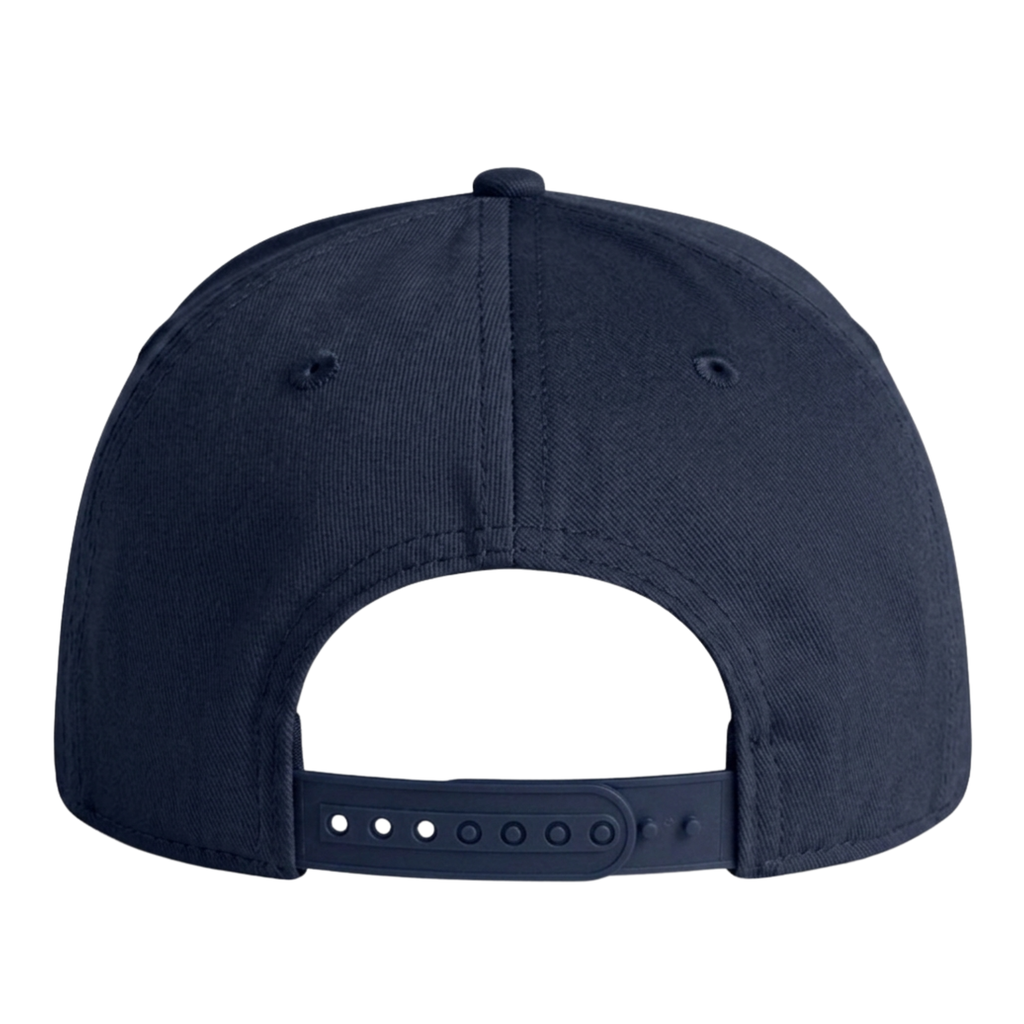 Navy Rooted Structured Hat