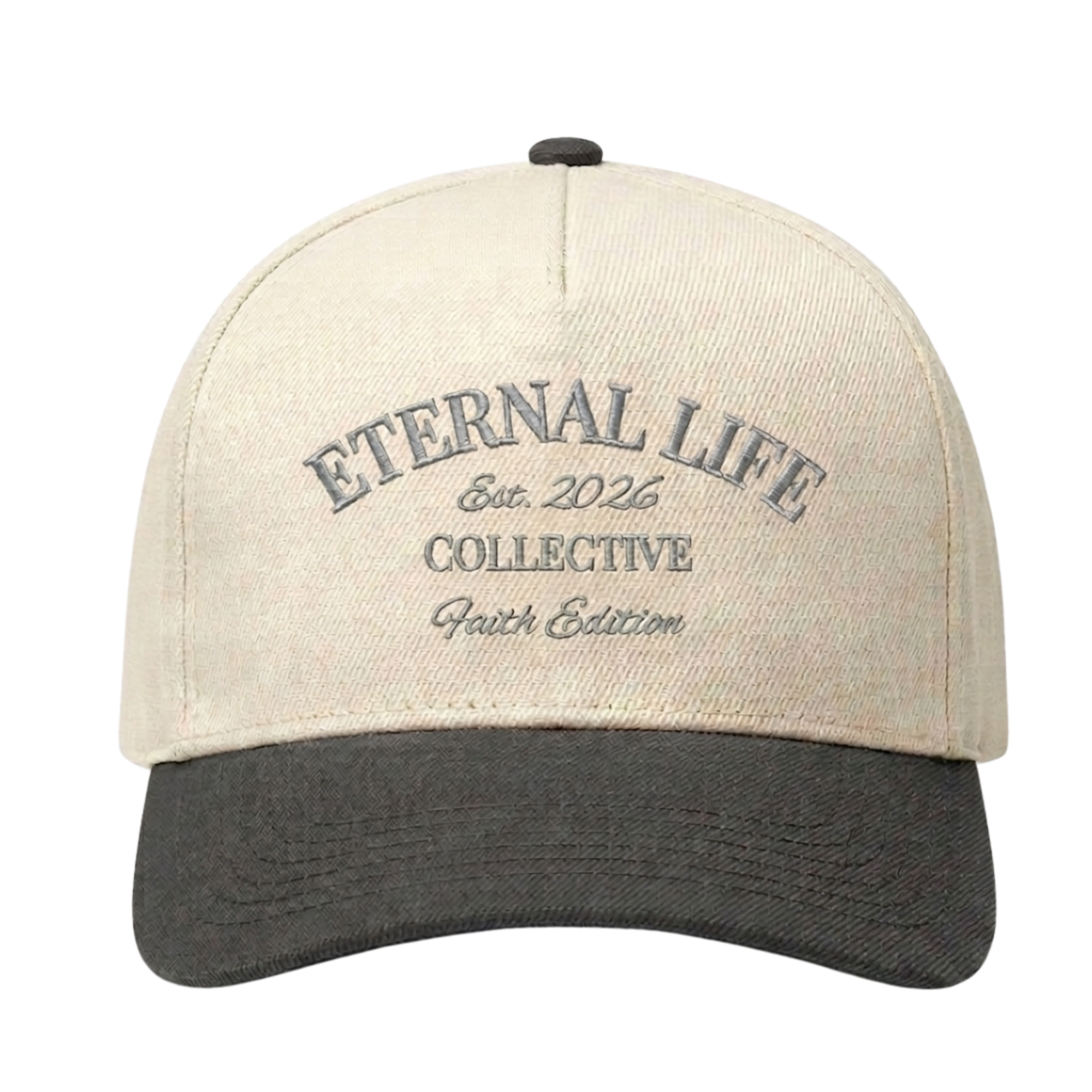 Charcoal Faith Edition Structured Hat