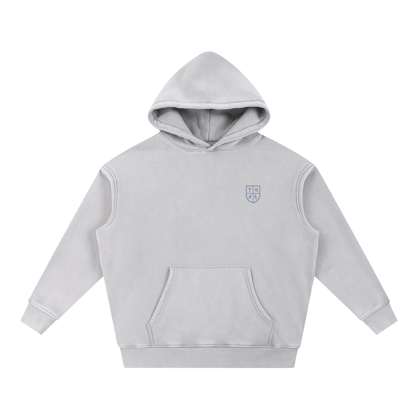 Light Gray John 3:16 Hoodie