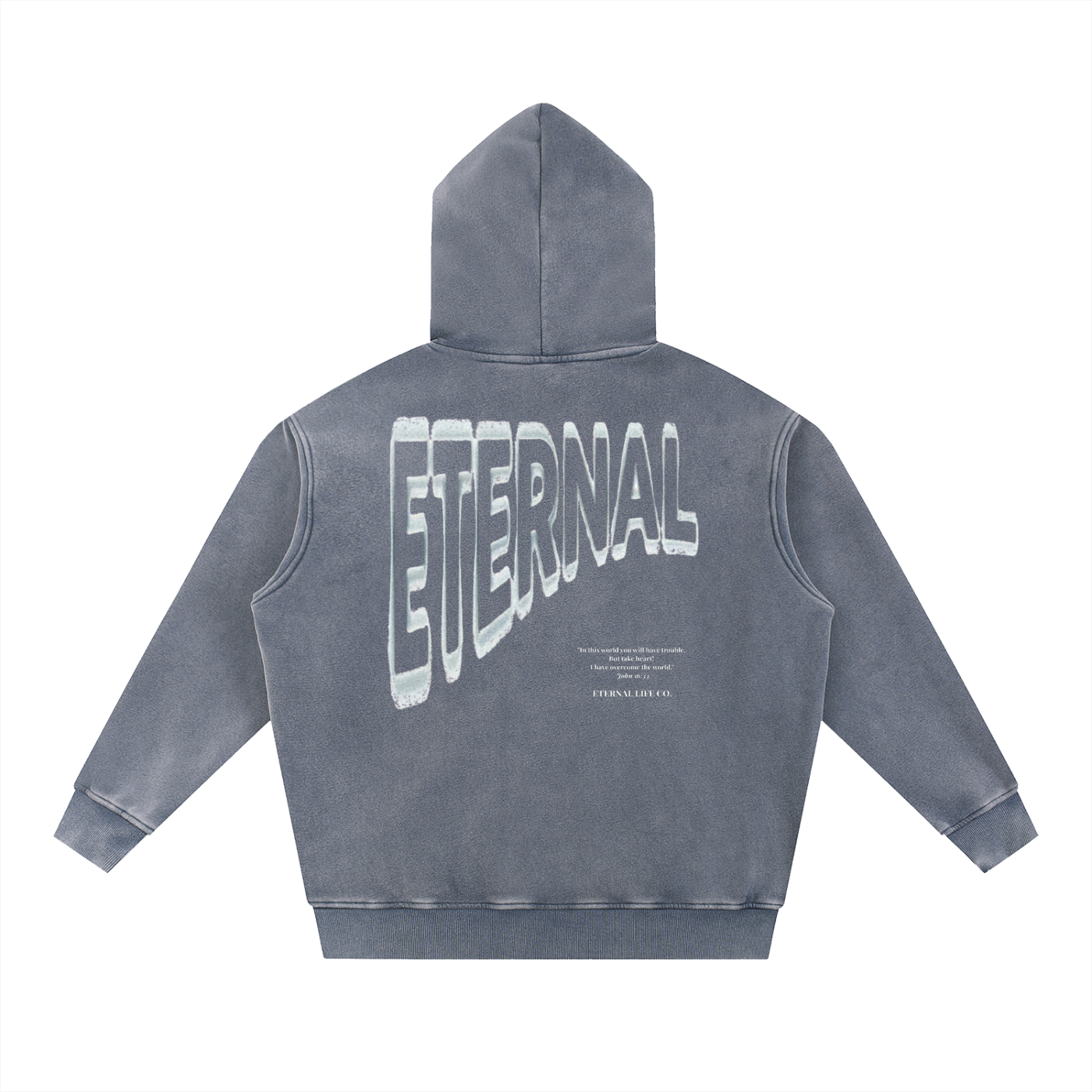 Royal Blue John 16:33 Hoodie