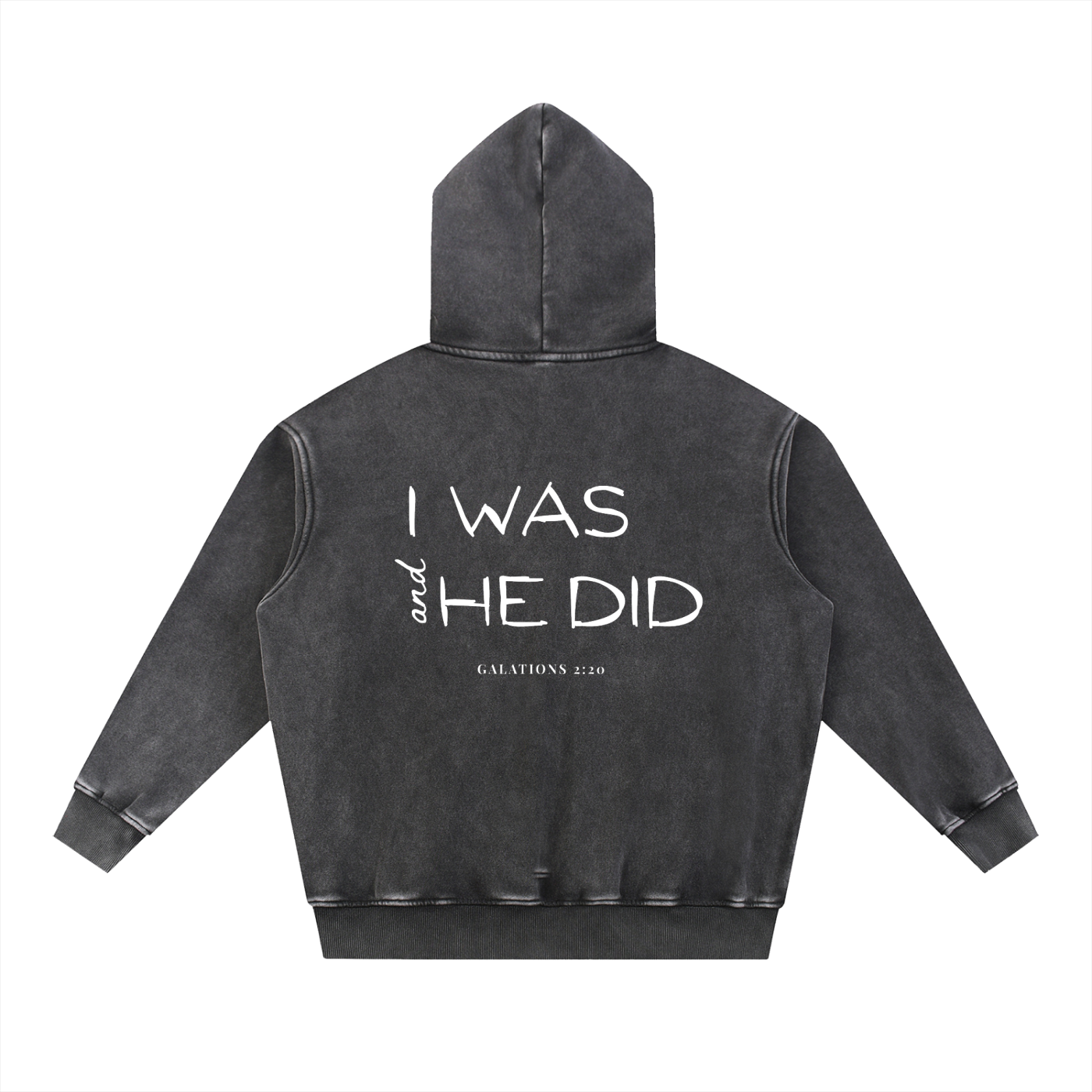Black I Was & He did Hoodie