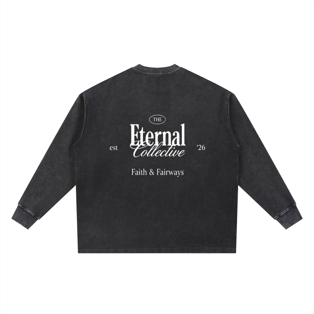 Black Faith & Fairways Long Sleeve